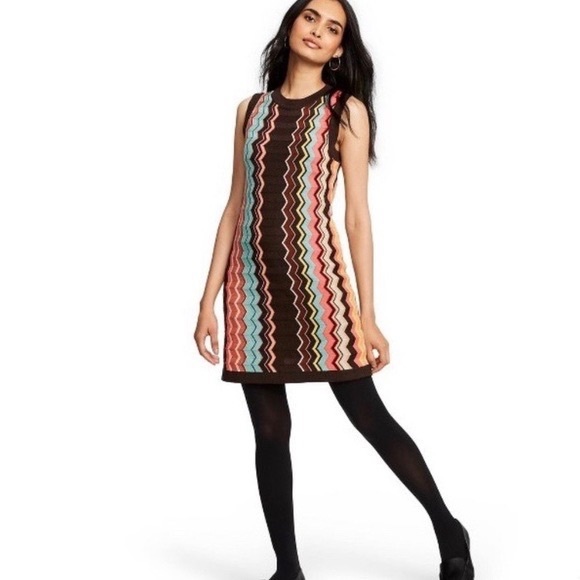 Chic retro Missoni for Target sweater dress sz M - Picture 2 of 6